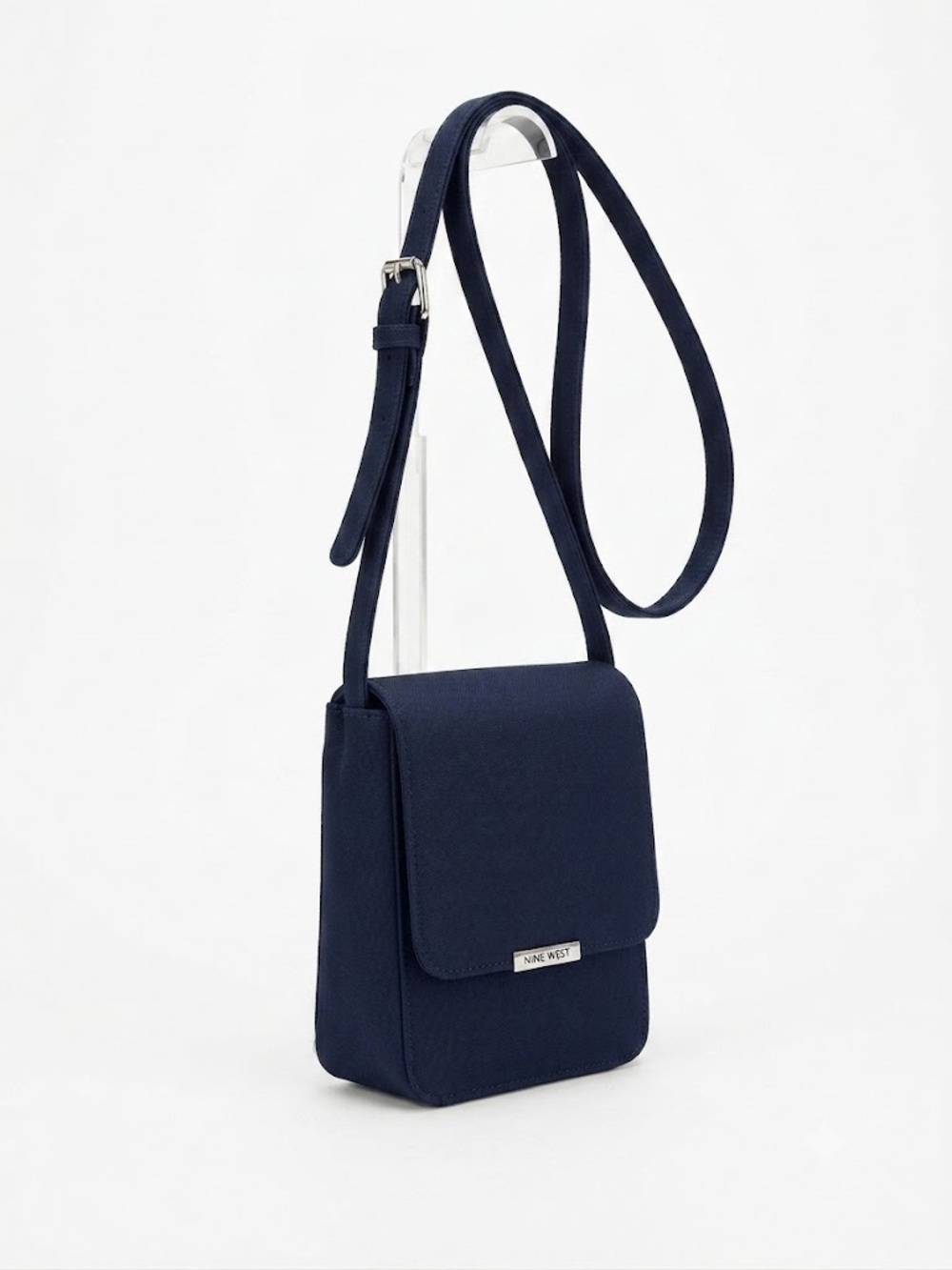 Nine West Blue Crossbody Bag with Adjustable Strap